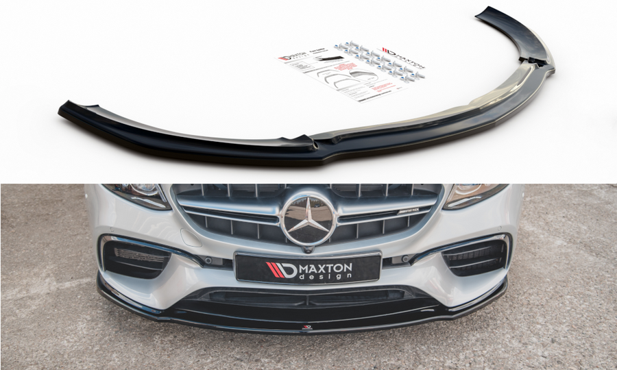 Maxton Design Mercedes Benz E63 AMG Estate/Sedan S213/W213 Front Splitter V.2