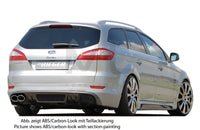 Rieger 00032109 Ford BA7 Mondeo Rear Diffuser for Twin Tailpipe Left -  Matte Black