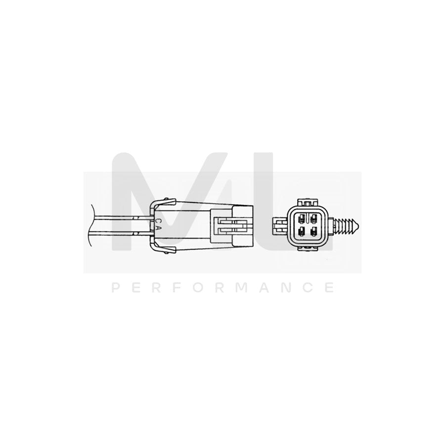 NTK Lambda Sensor / O2 Sensor (NGK 96094) - OZA806-EE48