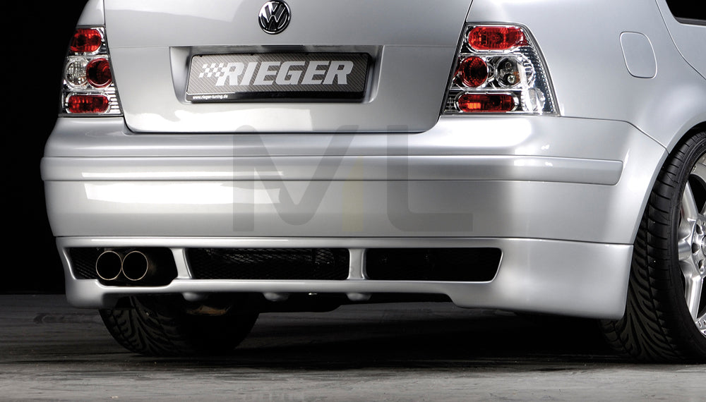 Rieger 00059040 VW 1J Bora Rear Diffuser