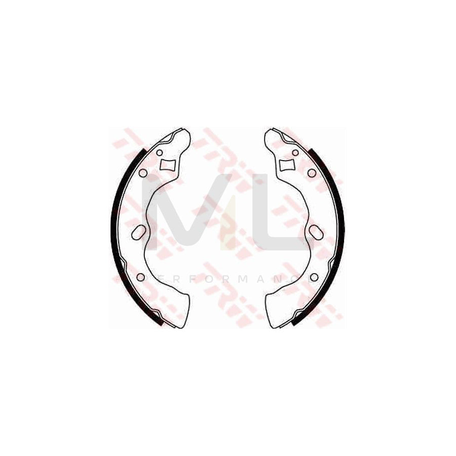 TRW GS8581 Brake Shoe Set | Performance Parts Direct Car Parts