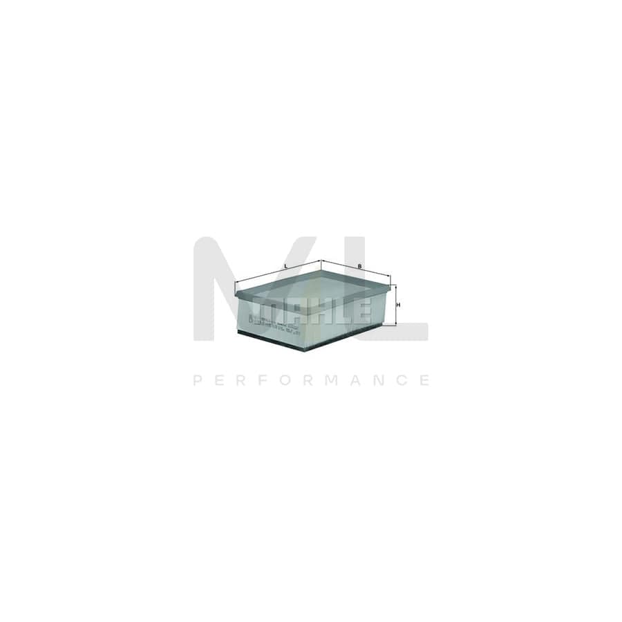 MAHLE ORIGINAL LX 1033 Air Filter Filter Insert | Performance Parts DirectCar Parts