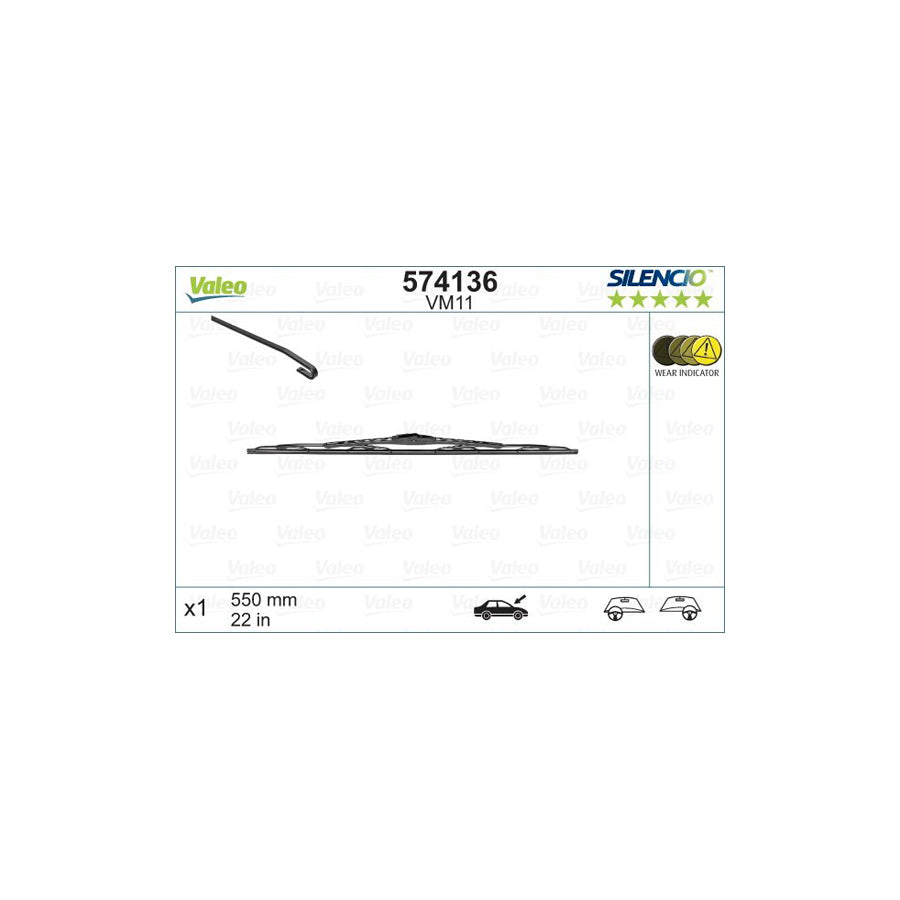 Valeo 574136 Wiper Blade