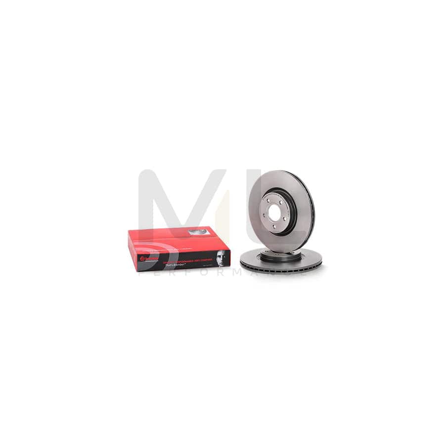BREMBO COATED DISC LINE 09.A728.11 Brake Disc Internally Vented, Coated, High-carbon  - 1 piece