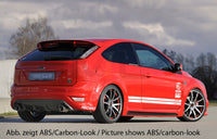 Rieger 00034158 Ford Focus 2 ST Rear Diffuser for Original Tailpipe Left & RIght -  Matte Black