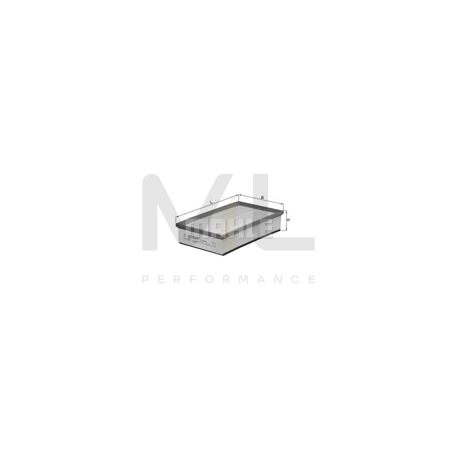 MAHLE ORIGINAL LX 864 Air Filter Filter Insert | Performance Parts DirectCar Parts