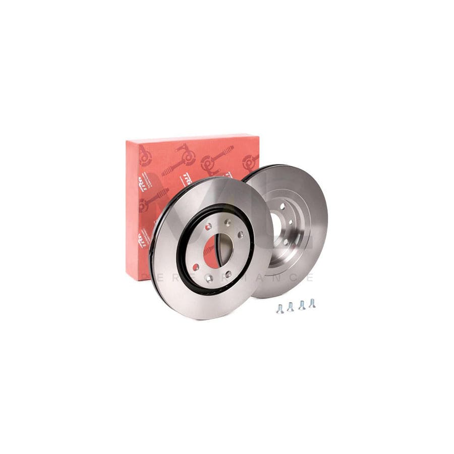 TRW DF1220 Brake Disc Vented, Painted | Performance Parts Direct Car Parts