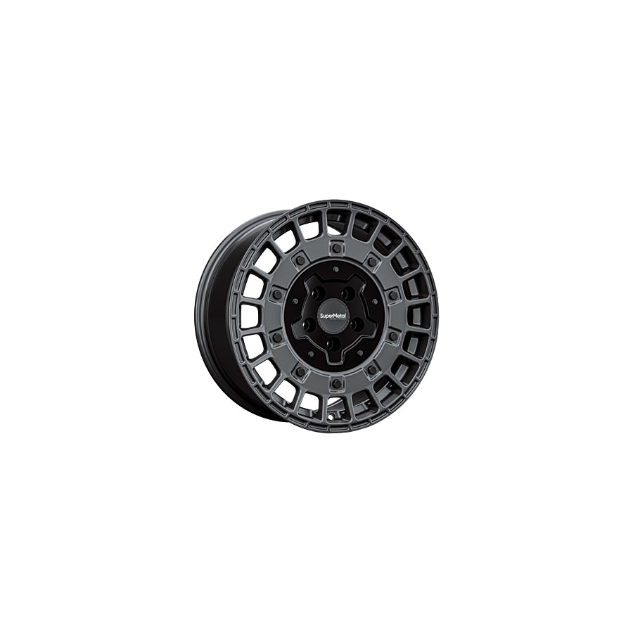 SuperMetal Rig 8x18 ET40 58042 Ultra Matt Grey Wheel |