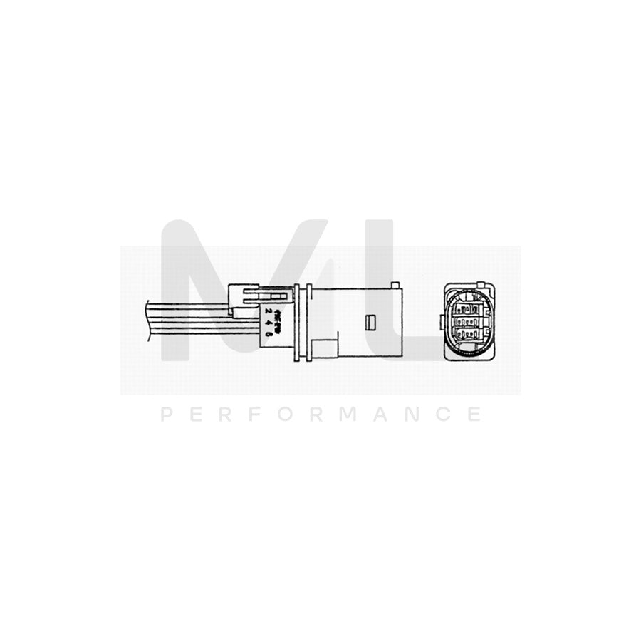 NTK Lambda Sensor / O2 Sensor (NGK 97964) - UAA0001-AU003