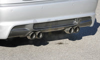 Rieger 00099823 BMW 3 Series E46 Rear Diffuser for Twin Tailpipe Centre - Carbon-Look