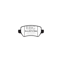 EBC DPX2233 Kia Ultimax Rear Brake Pads (Inc. Cee'd, Pro-Cee'd, Venga)