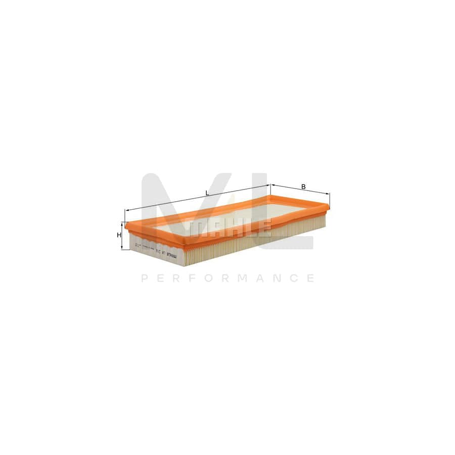 MAHLE ORIGINAL LX 218 Air Filter Filter Insert | Performance Parts DirectCar Parts