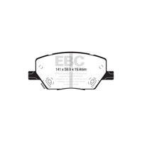 EBC DPX2239 Fiat Jeep Ultimax Front Brake Pads (Inc. 500X, Compass, Renegade)
