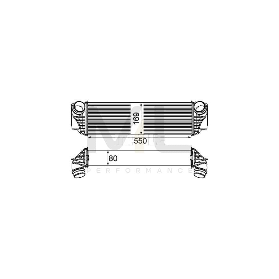 MAHLE ORIGINAL CI 185 000P Intercooler | Performance Parts DirectCar Parts