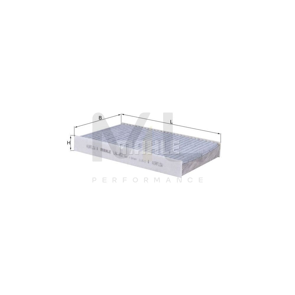 MAHLE ORIGINAL LAK 852 Pollen filter Activated Carbon Filter | Performance Parts DirectCar Parts