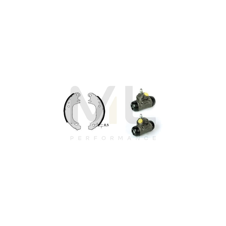 BREMBO STANDARD KIT H 68 025 Brake Shoe Set Ø: 180mm