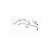 MillTek Volkswagen Non-Resonated Cat-Back Exhaust - Non-Performance Models & Non-GPF Equipped Models (Inc. MK7 & MK7.5 Golf GTI)