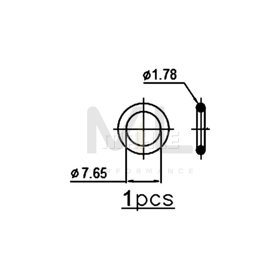 MAHLE ORIGINAL AC 637 000P Air conditioning condenser with dryer, with pressure switch | Performance Parts DirectCar Parts
