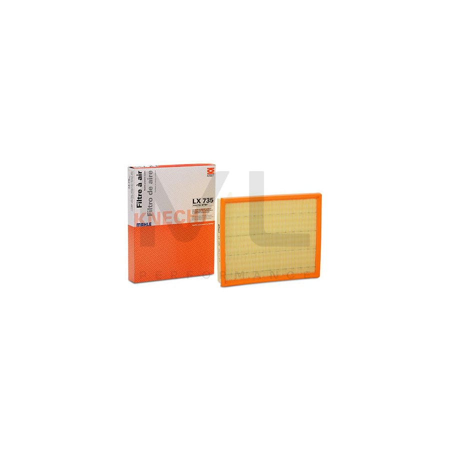 MAHLE ORIGINAL LX 735 Air Filter Filter Insert | Performance Parts DirectCar Parts