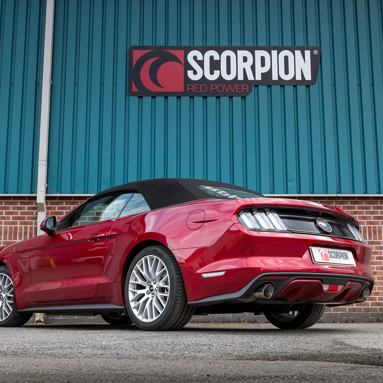 Scorpion SFD087 Ford Mustang 2.3T Resonated Cat-Back Exhaust System
