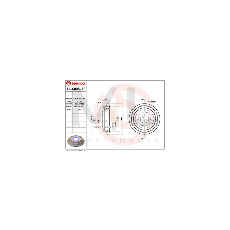 BREMBO F 06 264 Brake Caliper