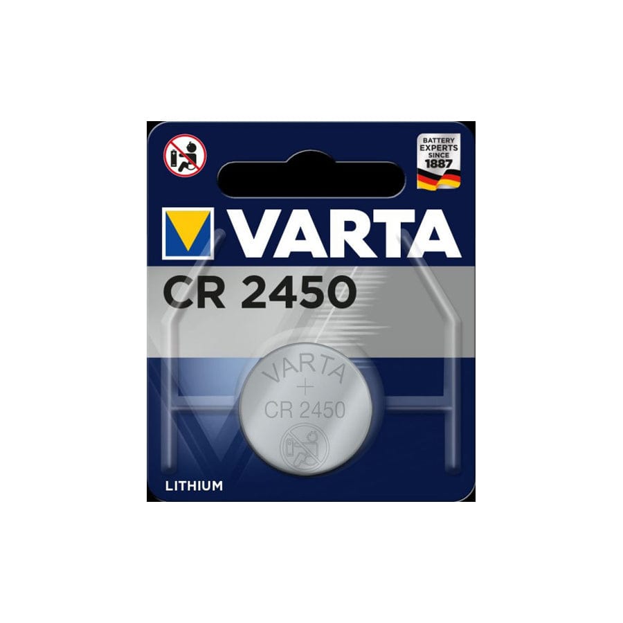 Varta Electronics CR2450 Lithium Button Cell 3V, pack of 1