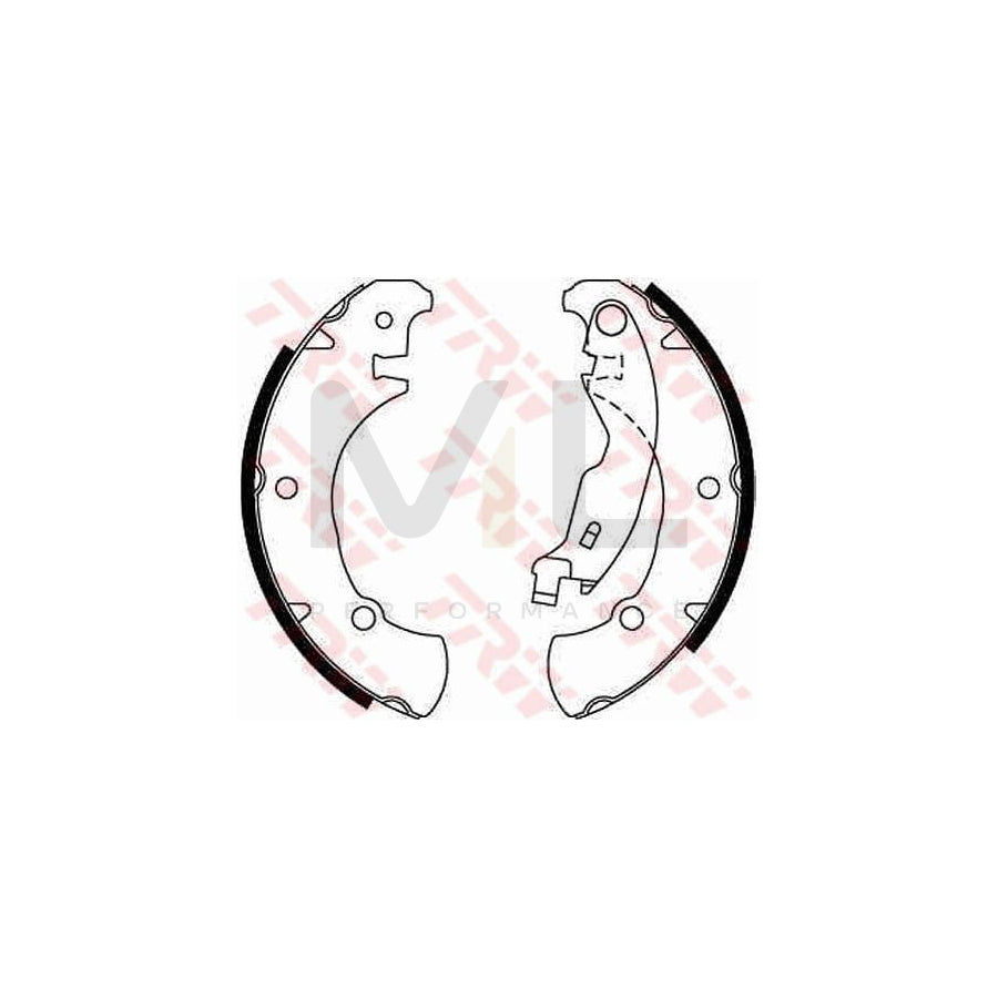 TRW GS8654 Brake Shoe Set | Performance Parts Direct Car Parts