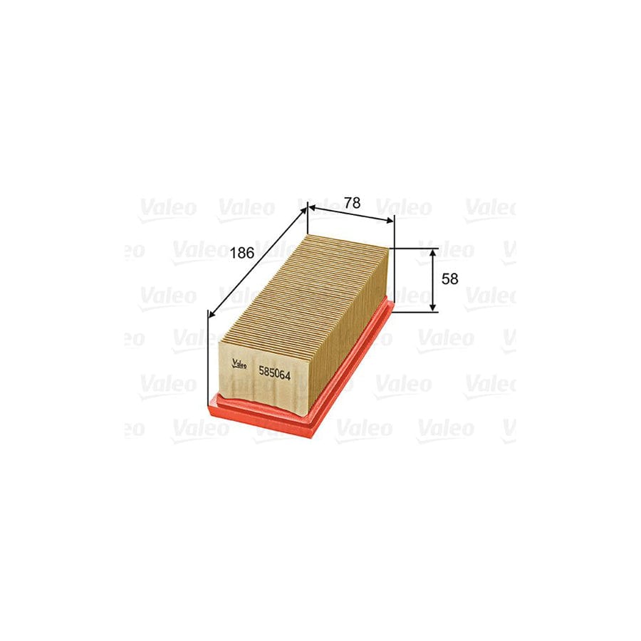 Valeo 585064 Air Filter