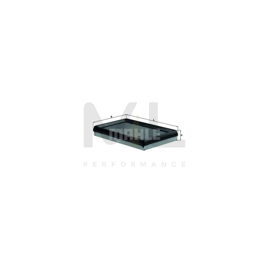 MAHLE ORIGINAL LX 825 Air Filter Filter Insert | Performance Parts DirectCar Parts