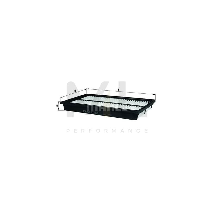 MAHLE ORIGINAL LX 1929 Air Filter Filter Insert | Performance Parts DirectCar Parts