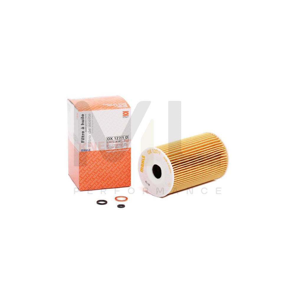 MAHLE ORIGINAL OX 127/1D Oil Filter Filter Insert | Performance Parts DirectCar Parts