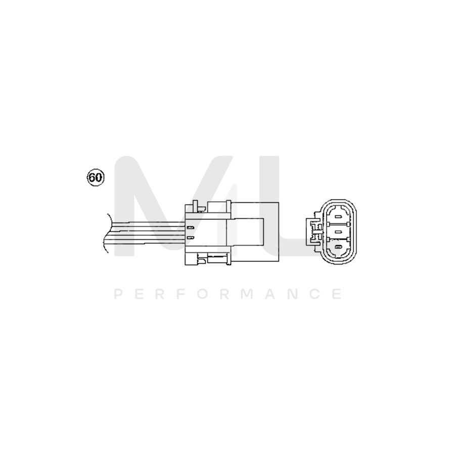 NTK Lambda Sensor / O2 Sensor (NGK 0022) - OTD2F-1P2