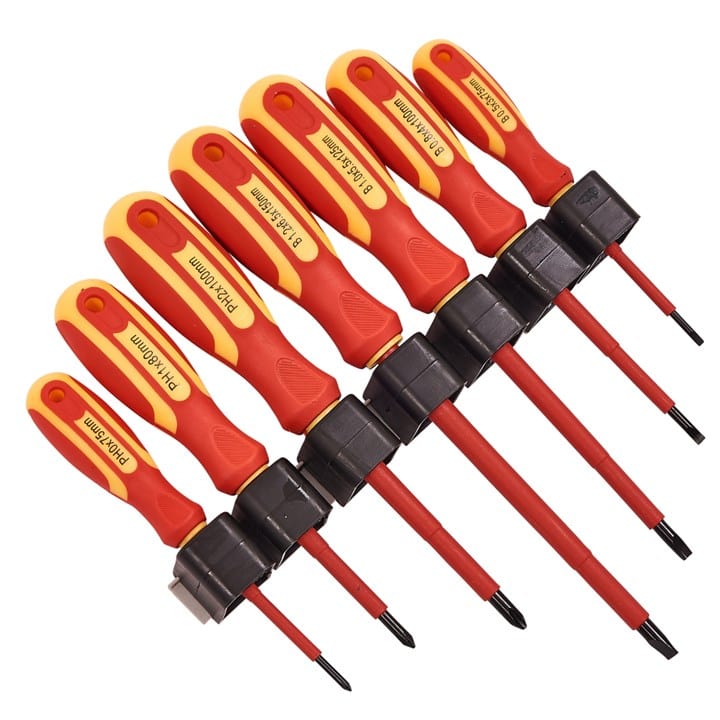 Amtech 7 Piece VDE™ electrical screwdriver set | Performance Parts DirectDIY & Power Tools