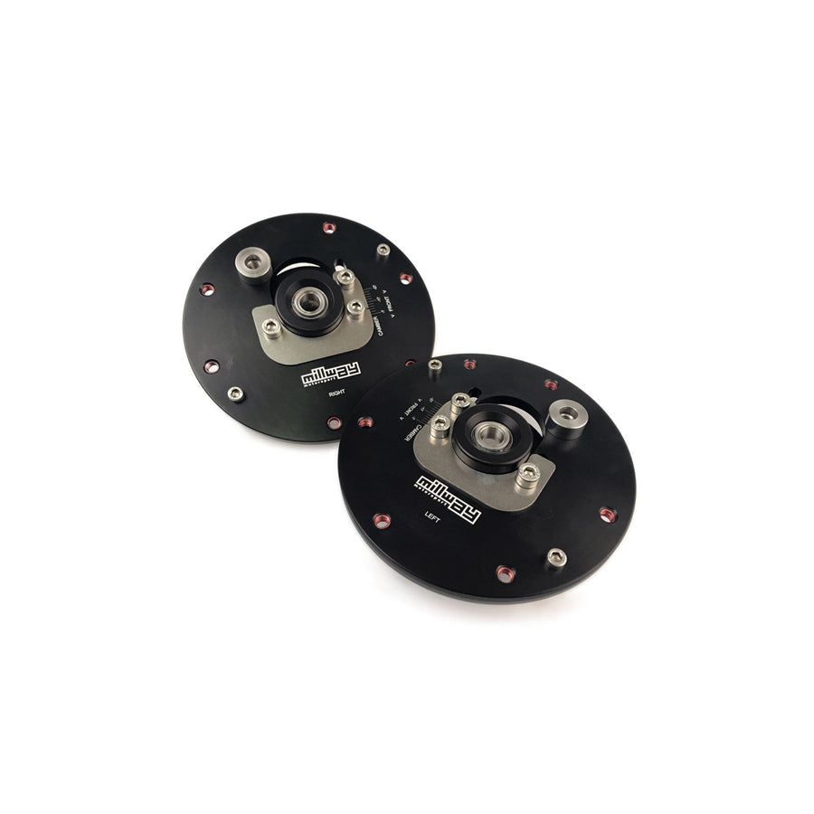 Millway Motorsport BMW F20 F22 F30 F32 Adjustable Front Camber Plates (Inc. 125d, 220d, 330i & 440i)