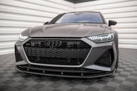MAXTON DESIGN CF-AU-RS6-C8-FD1-245-P CARBON FIBER FRONT SPLITTER AUDI RS6 C8 / RS7 C8
