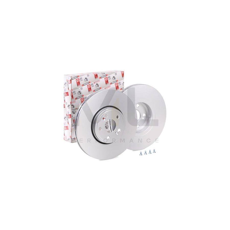 FERODO DDF1405C-1 Brake Disc PREMIER High Carbon, Vented, Coated, with bolts/screws | Performance Parts Direct Car Parts