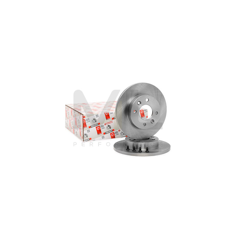 FERODO PREMIER DDF055 Brake Disc Solid, with bolts/screws | Performance Parts Direct Car Parts