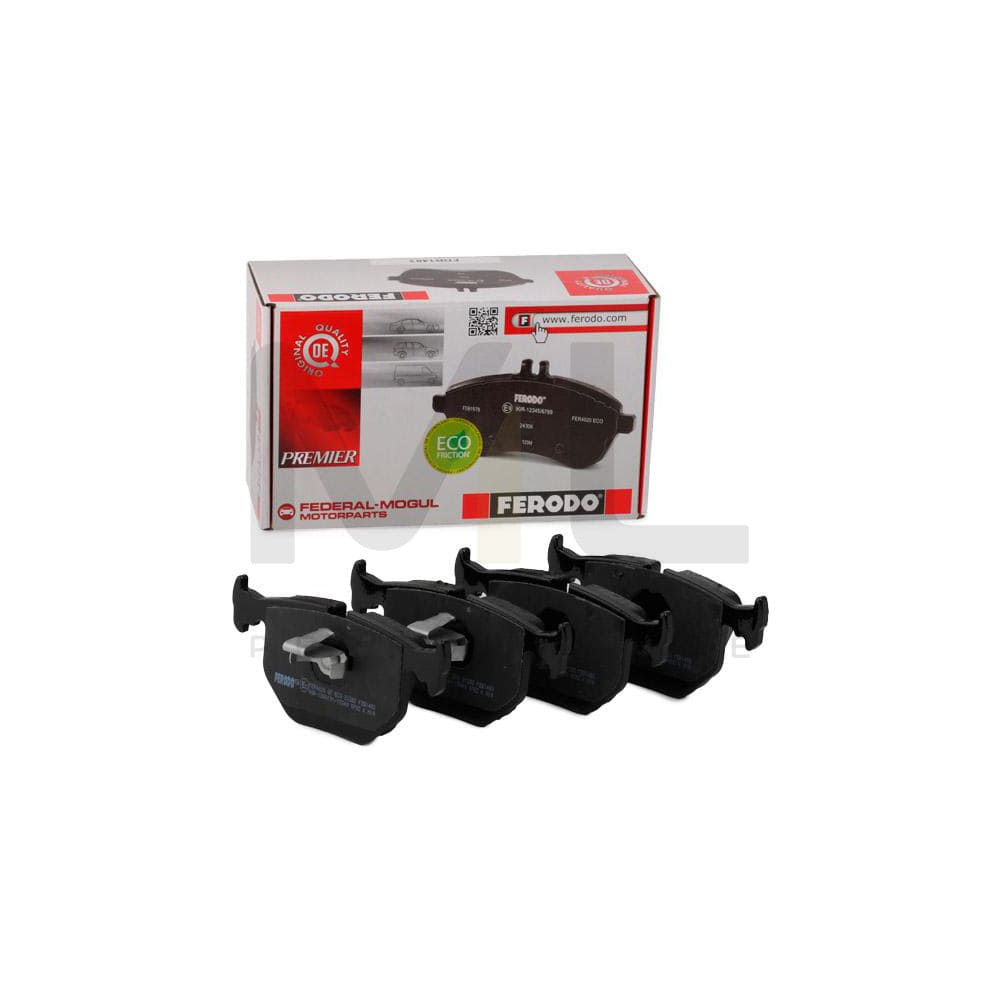 Ferodo Premier Eco Friction Fdb1659 Brake Pad Set For Jeep Grand Cherokee Ii (Wj, Wg) Not Prepared For Wear Indicator, Without Accessories | Performance Parts Direct Car Parts