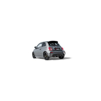 Akrapovic Abarth Stainless Steel Slip-On Exhaust System (Inc. 595, 595 C, Pista & Turismo)