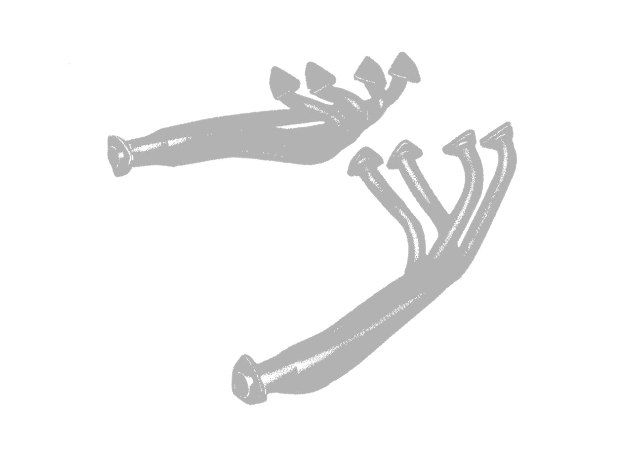 QuickSilver LM020 Lamborghini Urraco Stainless Steel Manifolds