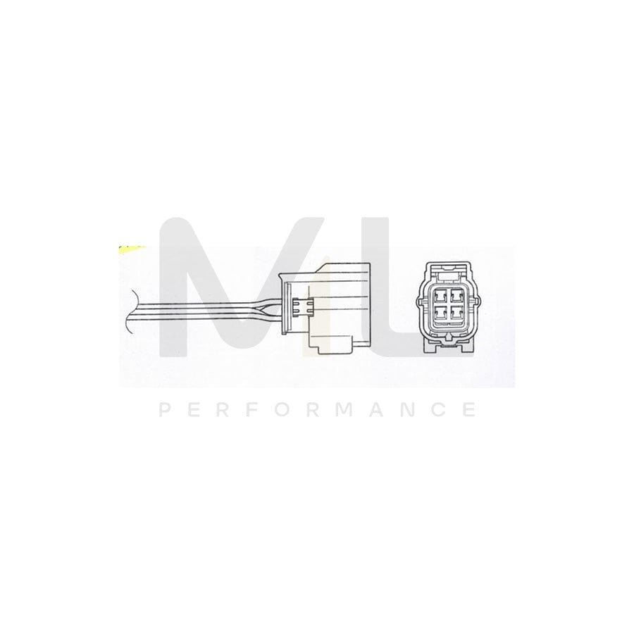 NTK Lambda Sensor / O2 Sensor (NGK 9368) - OZA495-F10