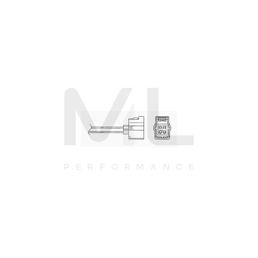 NTK Lambda Sensor / O2 Sensor (NGK 90748) - OZA668-EE29