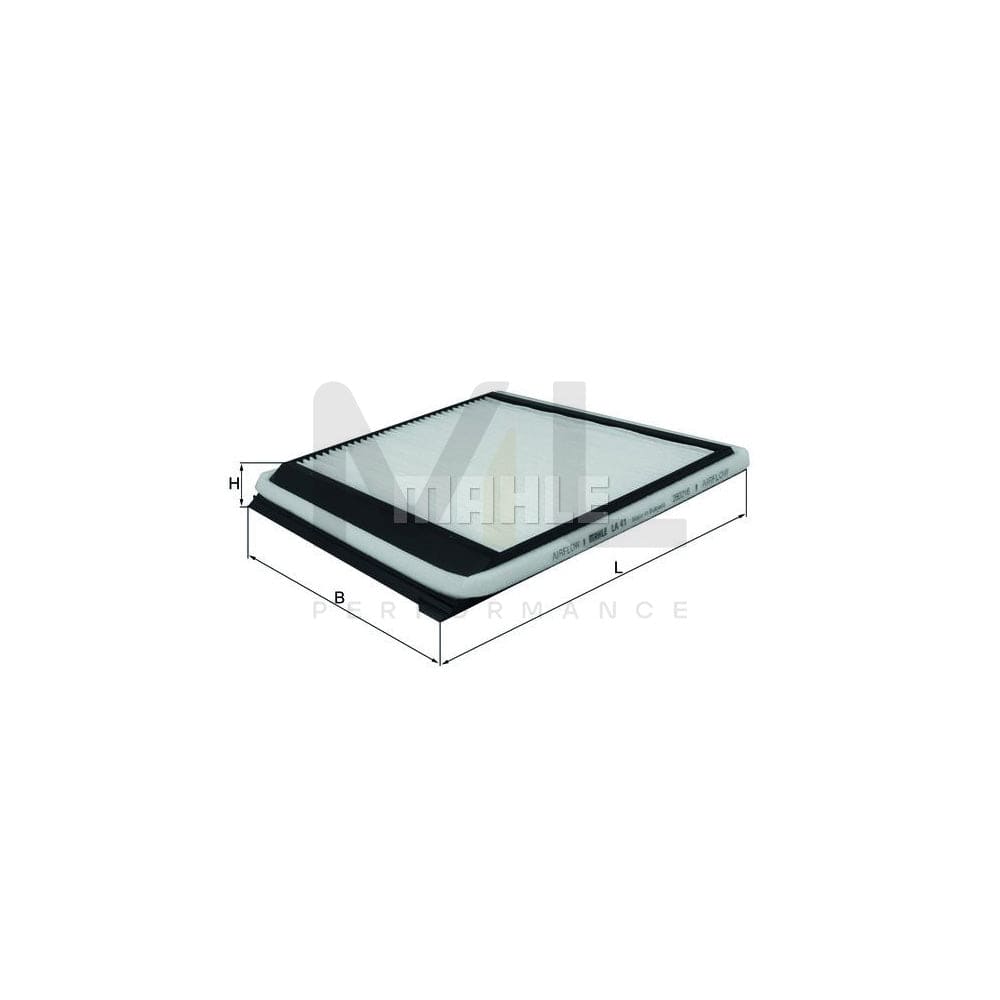 MAHLE ORIGINAL LA 41 Pollen filter Particulate Filter | Performance Parts DirectCar Parts
