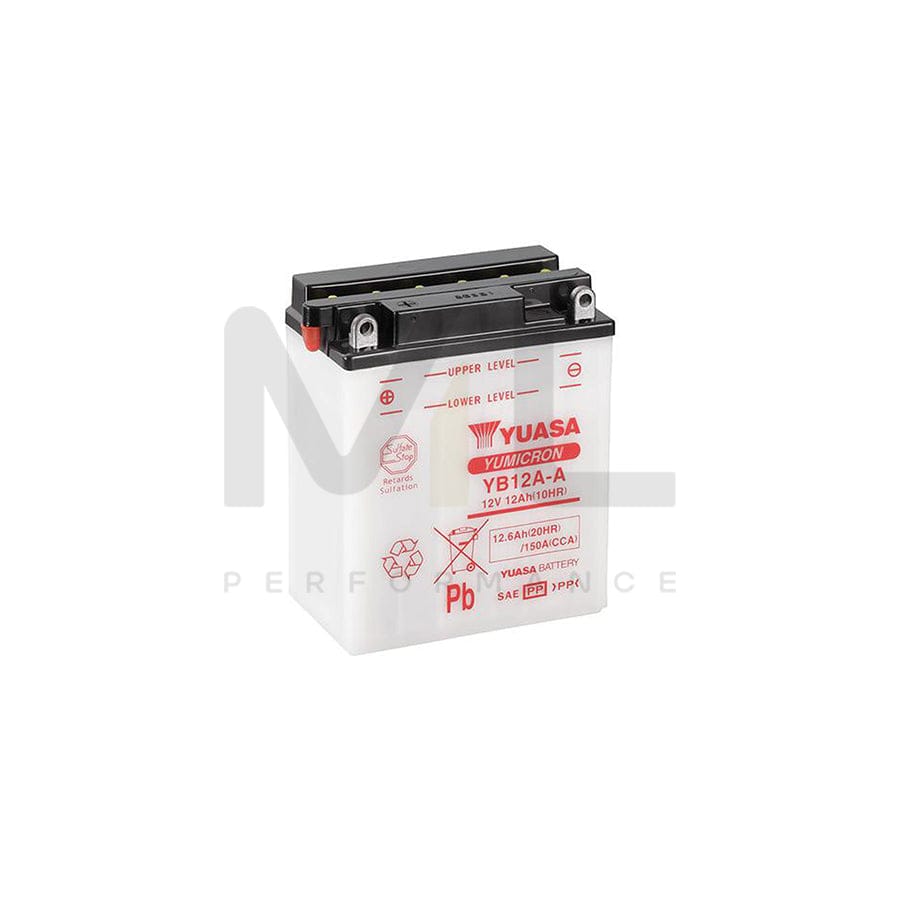 Yuasa YB12A-A 12v Motorbike & Motorcycle Battery