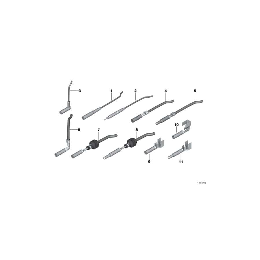 Genuine BMW 61131376195 F10 F21 F13 Circular Contact 2.5 2,5-4,0mm² (Inc. X4 20dX, Z3 3.0i & 745Li)