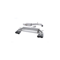 MillTek Audi 8V S3 Resonated Non-Valved Cat-Back Exhaust (Quattro)