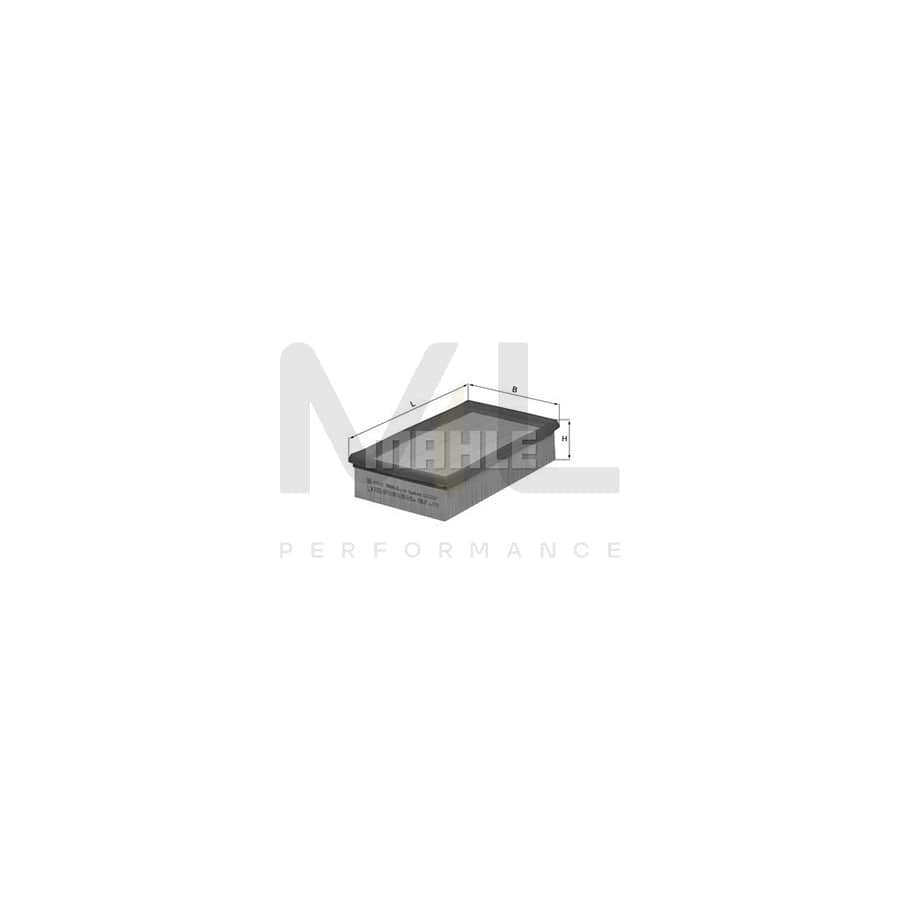 MAHLE ORIGINAL LX 105 Air Filter Filter Insert | Performance Parts DirectCar Parts
