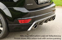 Rieger 00034168 Ford Focus 2 Rear Diffuser for Tailpipe Left & Right