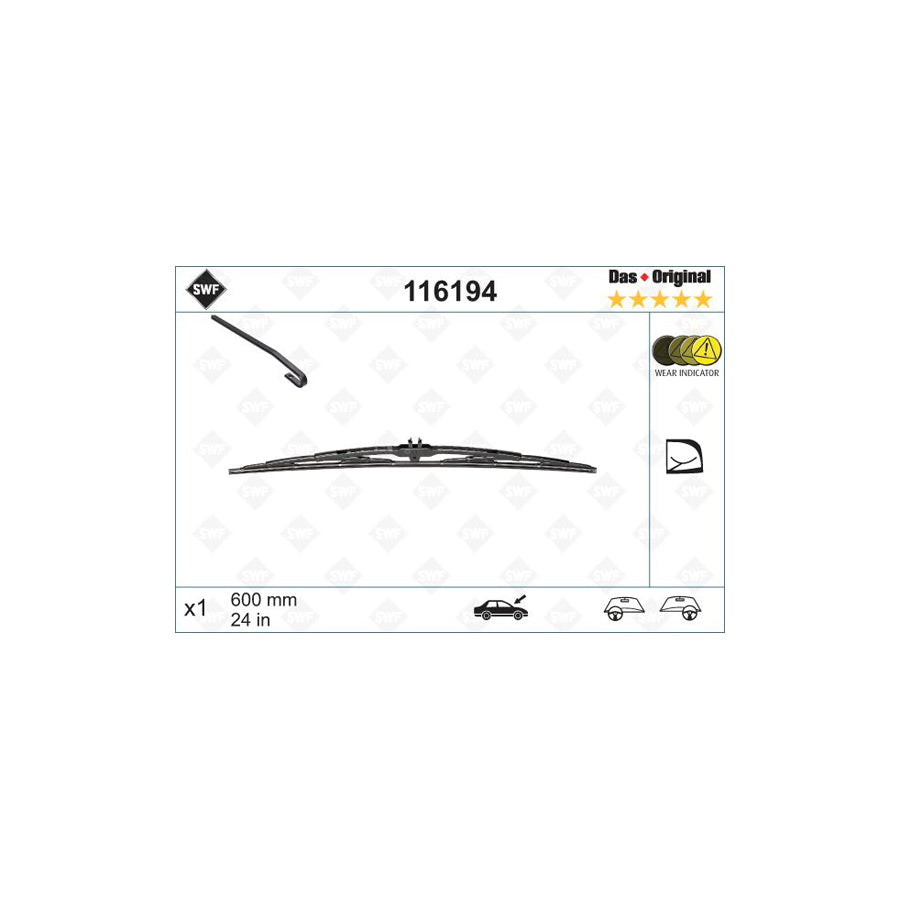 Swf Original 116194 Wiper Blade