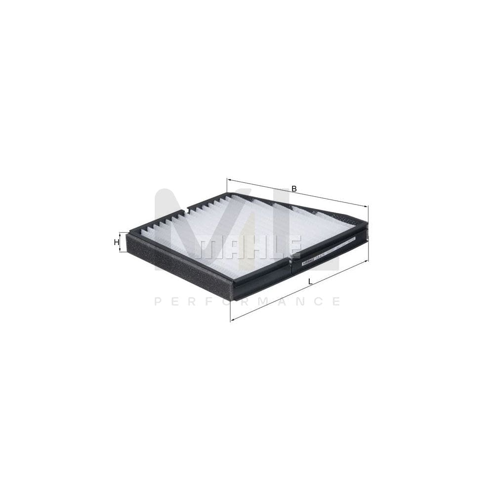 MAHLE ORIGINAL LA 476 Pollen filter Particulate Filter | Performance Parts DirectCar Parts